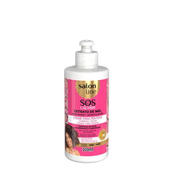 Salon Line - SOS Cachos Extrato de Mel Creme Pentear 300ml