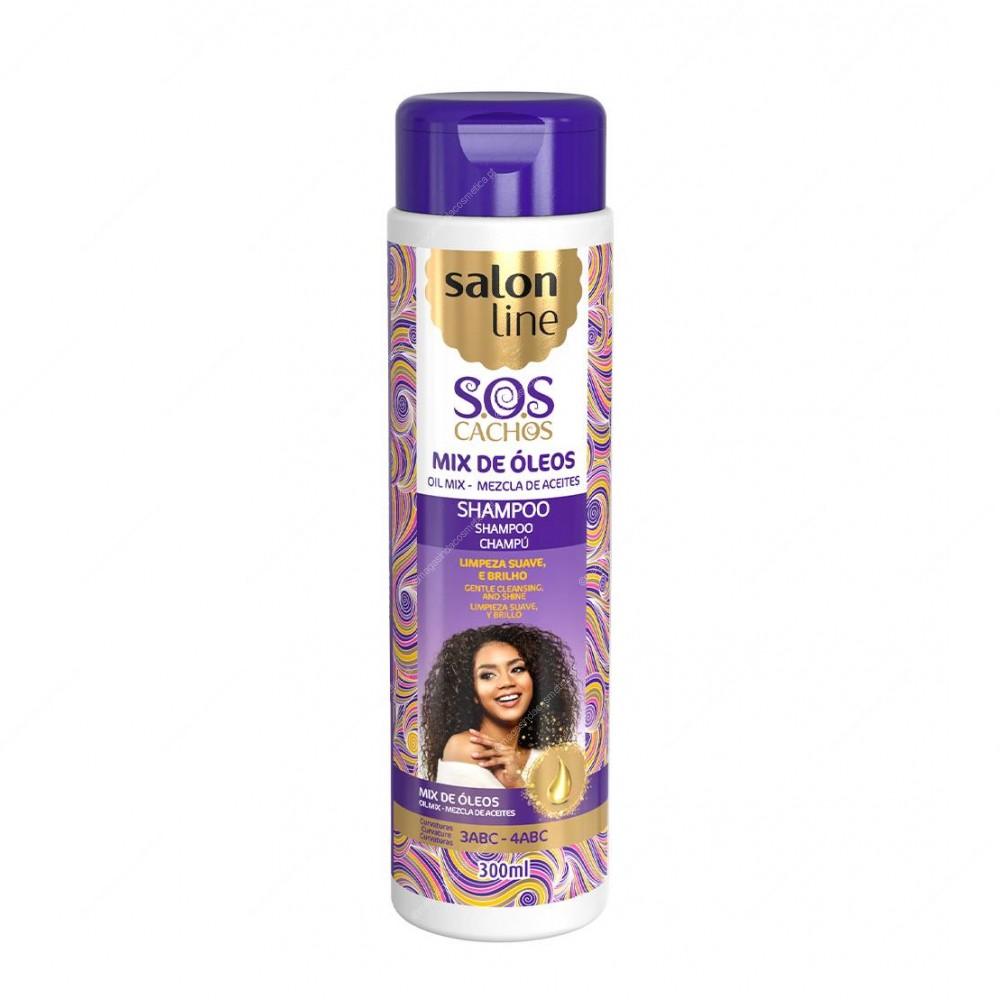 Salon Line - SOS Cachos Mix de Óleos Shampoo 300ml