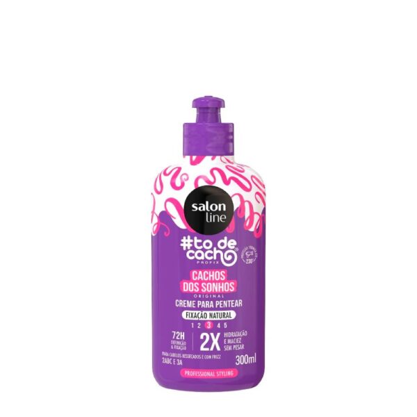 Salon Line - #ToDeCacho Finalizador Cachos Dos Sonhos Creme Pentear 300ml