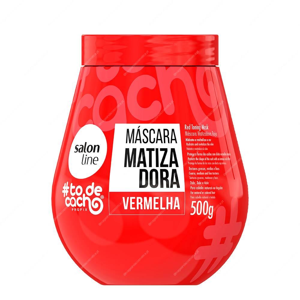 Salon Line - #ToDeCacho Matizadora Vermelha Máscara 500g Salon Line - #ToDeCacho Matizadora Vermelha Máscara 500g