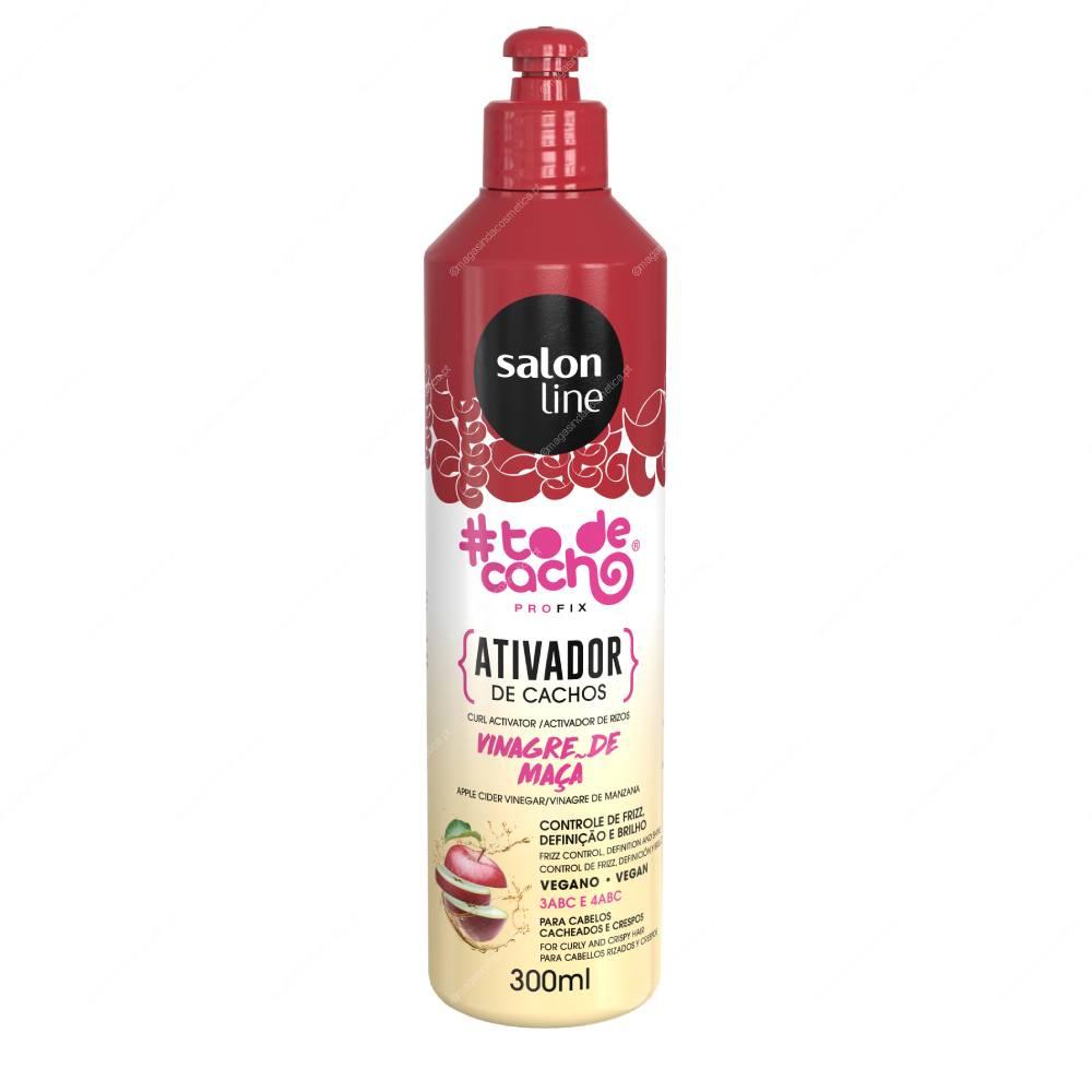 Salon Line - #ToDeCacho Vinagre de Maça Ativador de Cachos 300ml Salon Line - #ToDeCacho Vinagre de Maça Ativador de Cachos 300ml