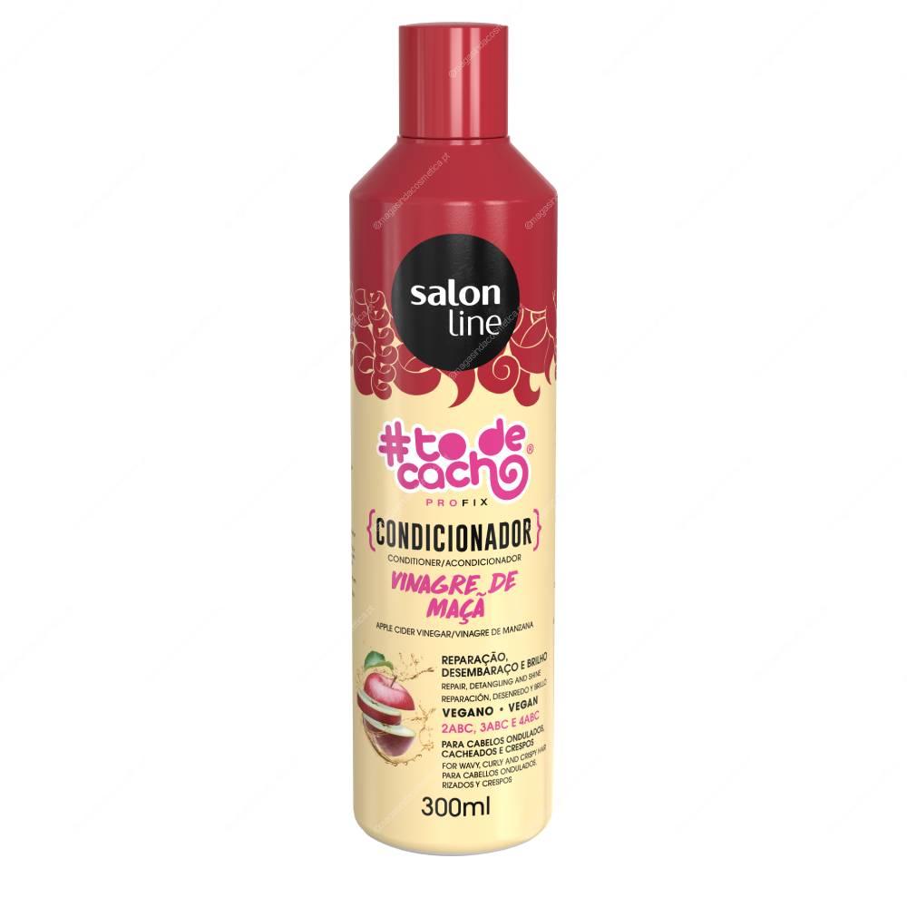 Salon Line - #ToDeCacho Vinagre de Maça Condicionador 300ml Salon Line - #ToDeCacho Vinagre de Maça Condicionador 300ml