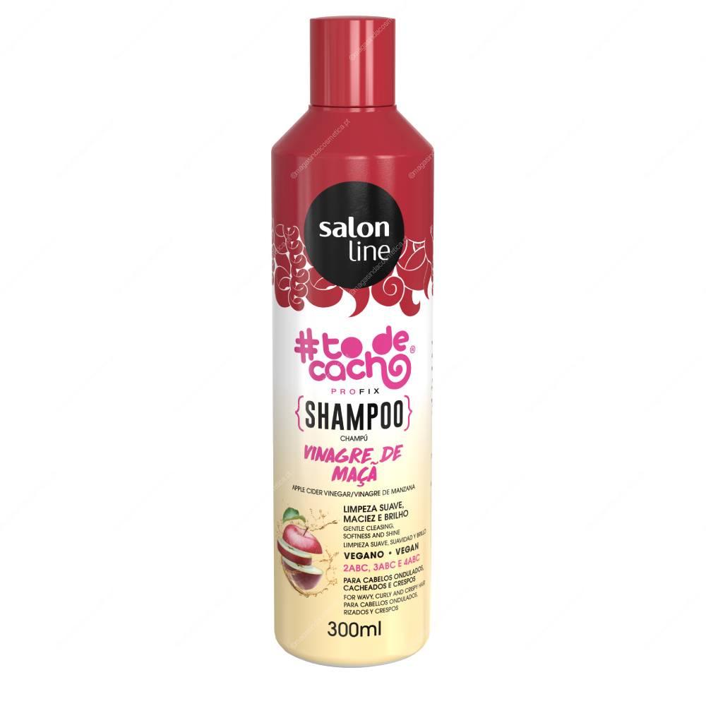 Salon Line - #ToDeCacho Vinagre de Maça Shampoo 300ml Salon Line - #ToDeCacho Vinagre de Maça Shampoo 300ml